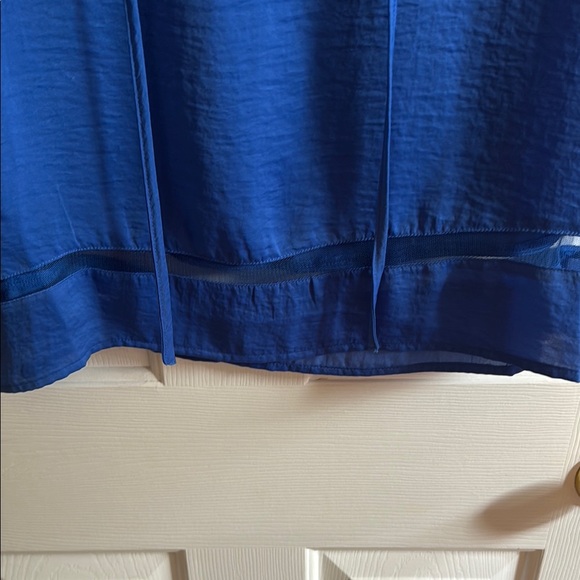 ❄️ Zoë: Blue Women's Top - Picture 3 of 6